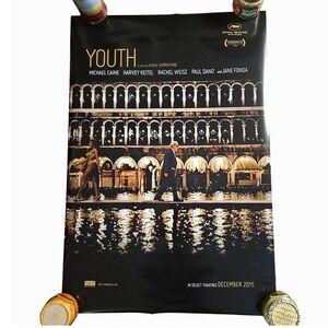 Youth 2015 Original Advance Movie Poster 27x40 Michael Caine Jane Fonda D/S